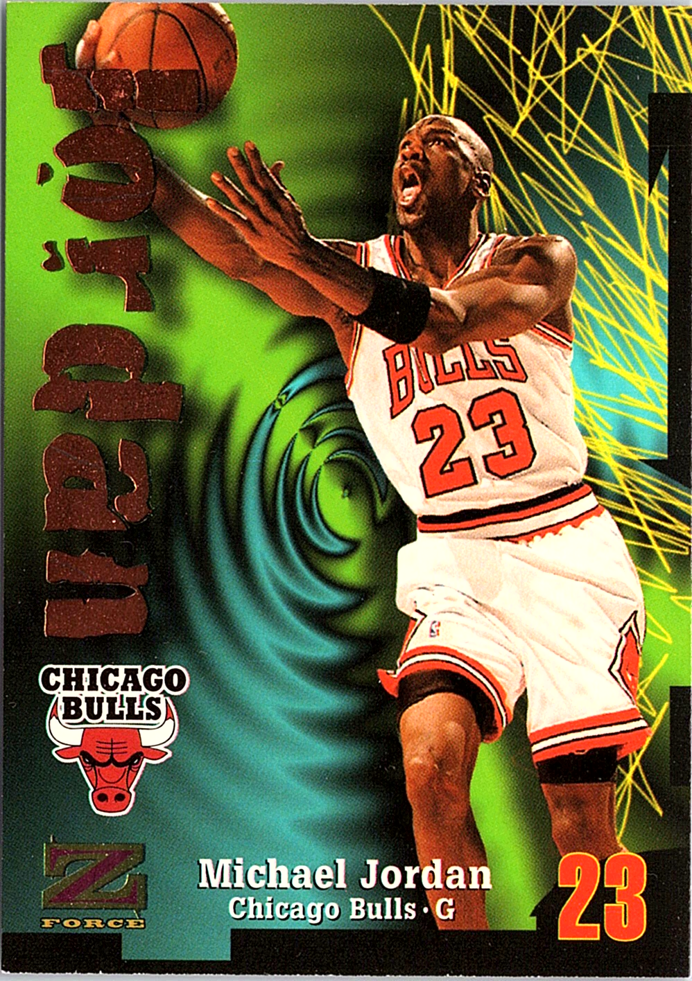 Michael Jordan SkyBox Z-Force 23 NM