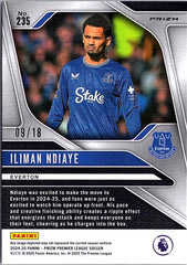 2024-25 Panini Prizm Premier League #235 Iliman Ndiaye Lotus Flower #/18