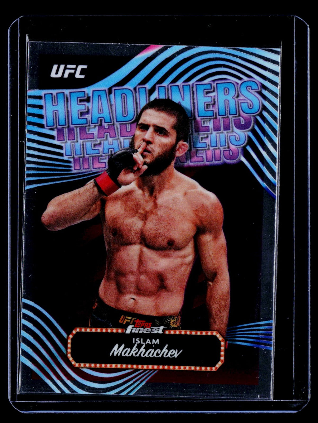 Islam Makhachev Topps Finest UFC - Headliners HDL-8 NM