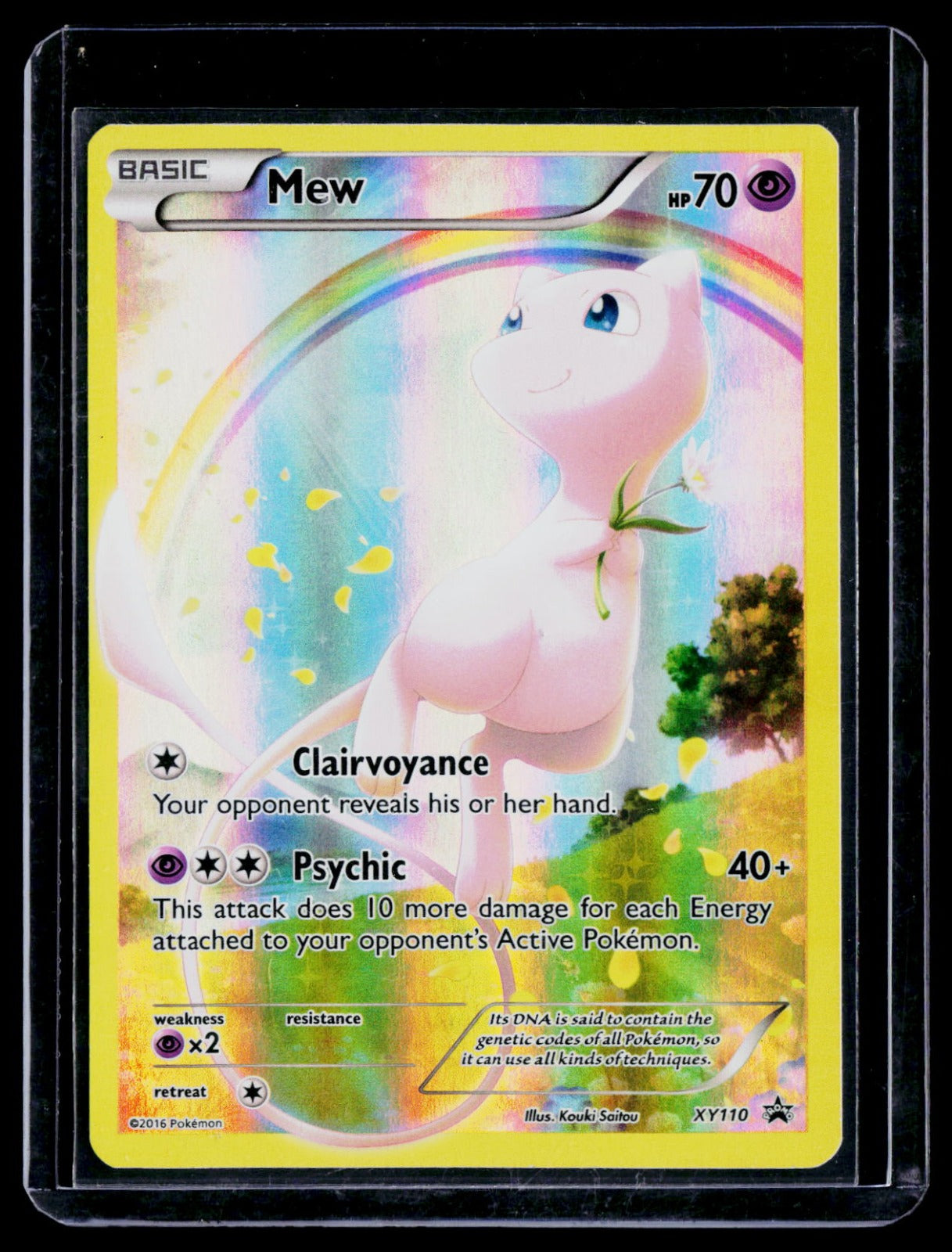 Mew Holo XY Promos XY110 NM