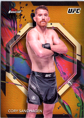 Cory Sandhagen Topps Finest UFC - Gold 21 NM