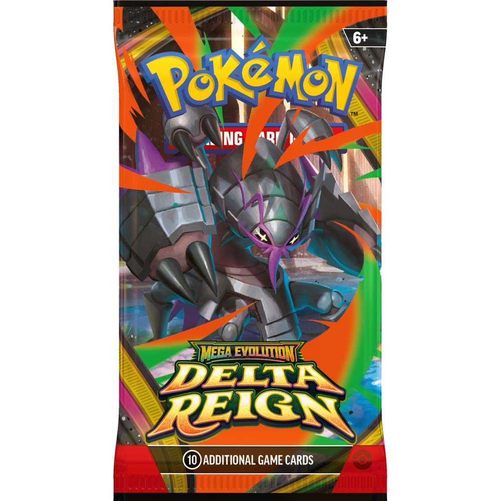 Pokemon TCG Mega Evolution Delta Reign booster pack art