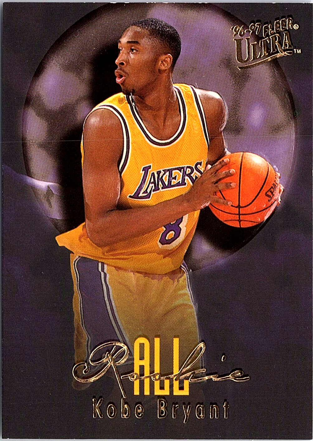 1996-97 Ultra - All-Rookie Kobe Bryant 3 Basketball Los Angeles Lakers