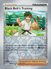 Black Belt's Training JTG 144/159 Reverse Holo NM