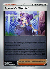 Acerola's Mischief ASC 180/217 Reverse Holo NM