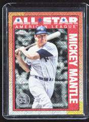 2025 Topps - 1990 Topps Baseball 35th Anniversary Chrome All-Stars Mickey Mantle