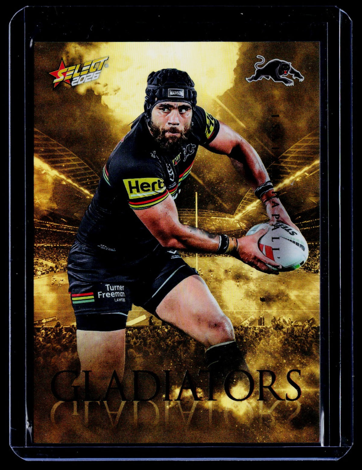 2026 NRL Select Gold Gladiators Isaiah Papali'i 082/140 Penrith Panthers #GG71