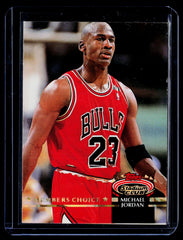 1992-93 Stadium Club Michael Jordan 210 Basketball Members Choice