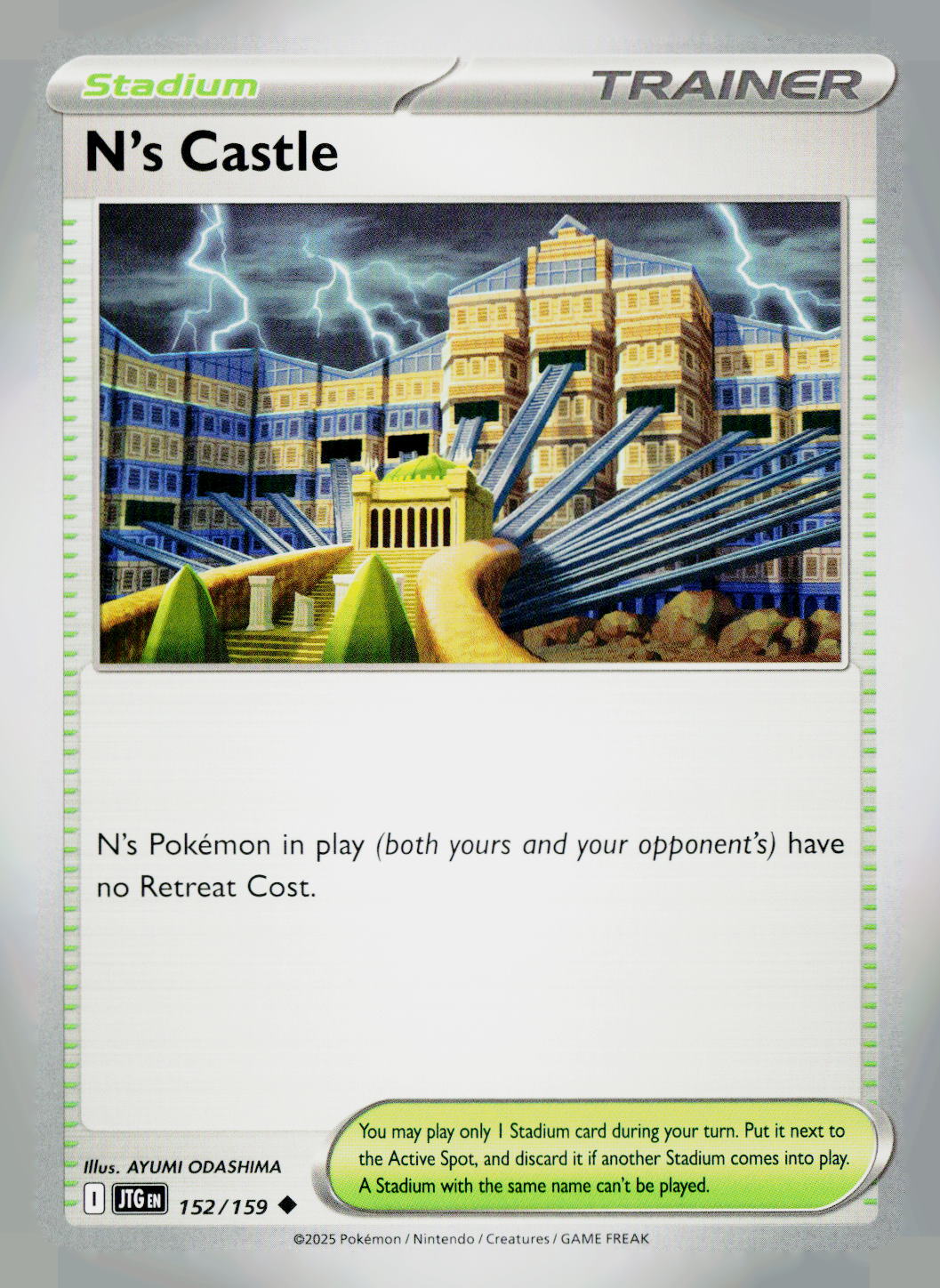 N's Castle JTG 152/159 NM