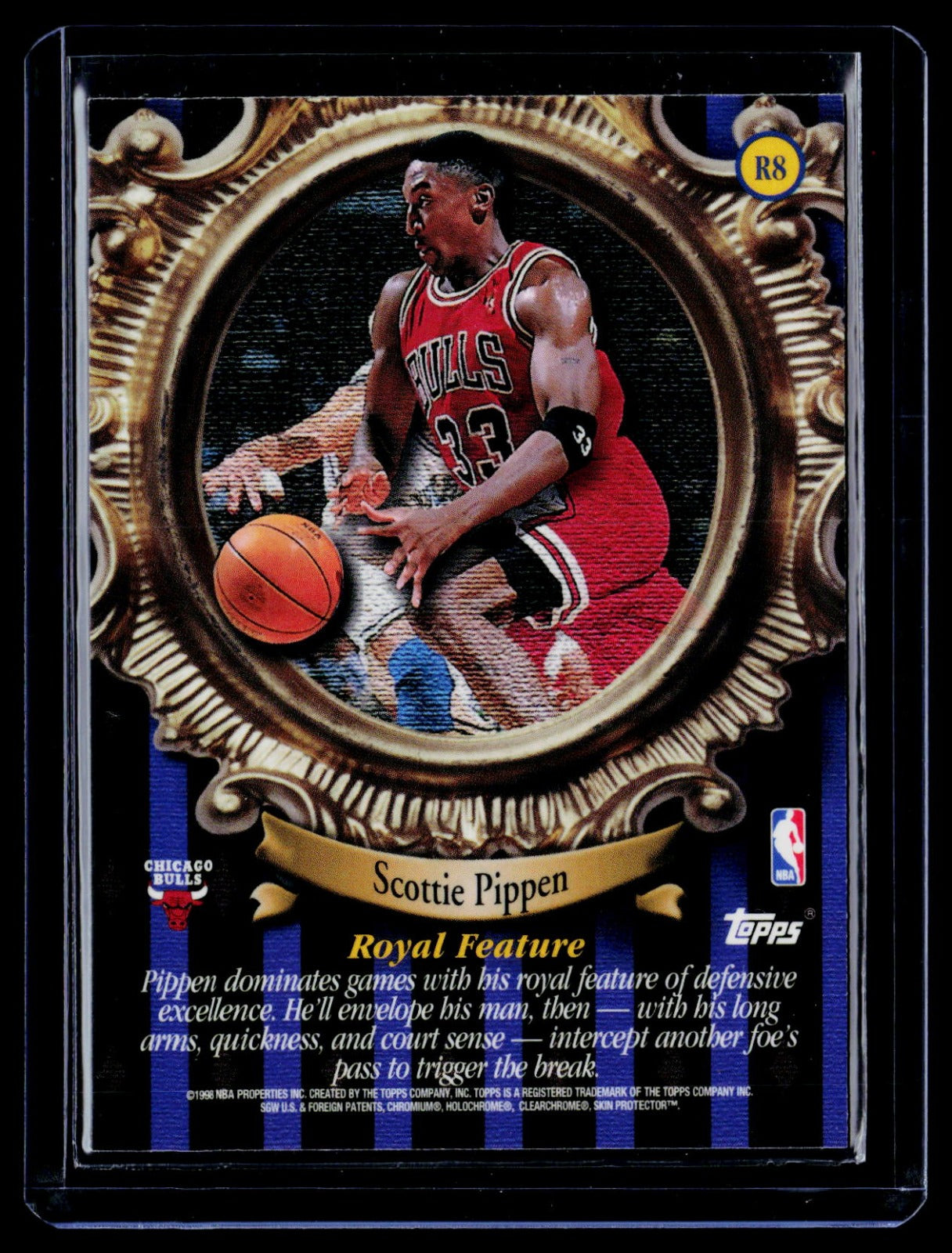 Scottie Pippen Topps - Roundball Royalty R8 NM