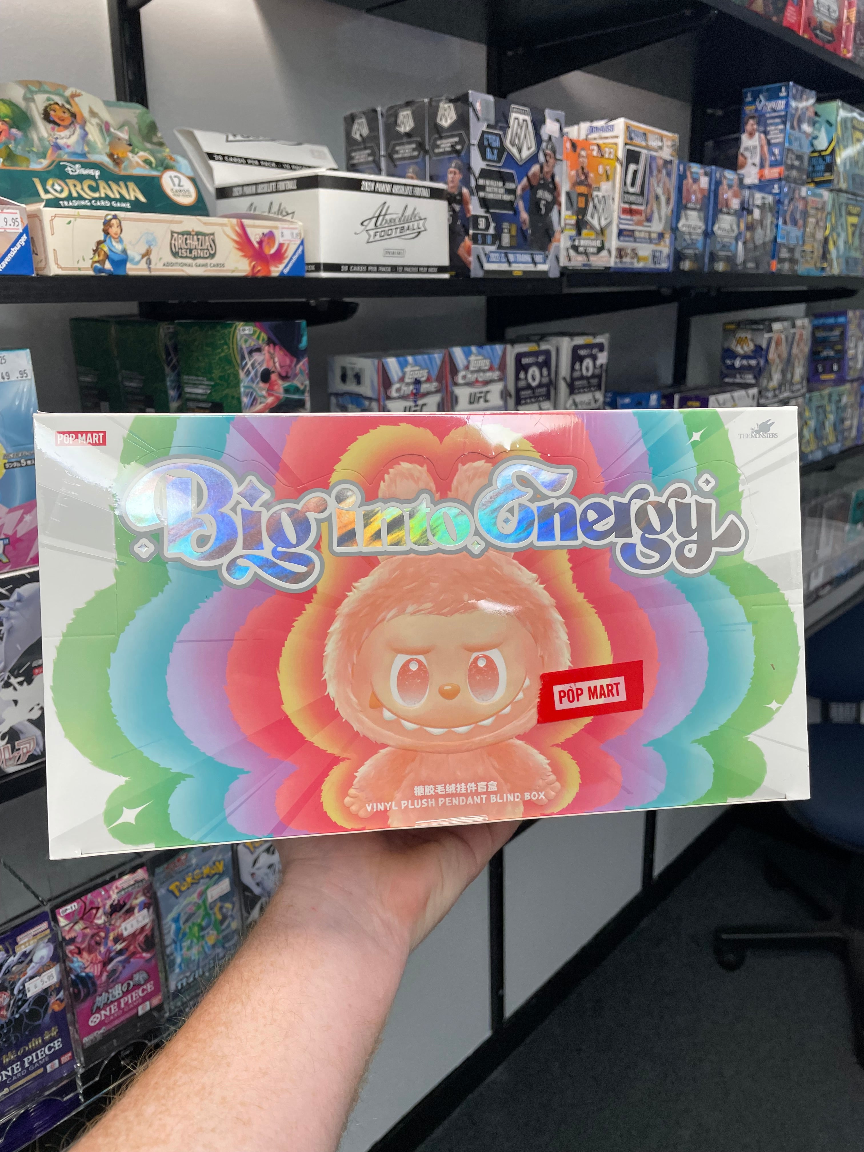Popmart Labubu V3 Big into Energy Series-Vinyl Plush Pendant Blind Box x 1