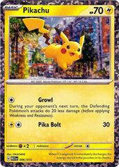 Pikachu Promo McDonald's Promos 2023 006/015 NM