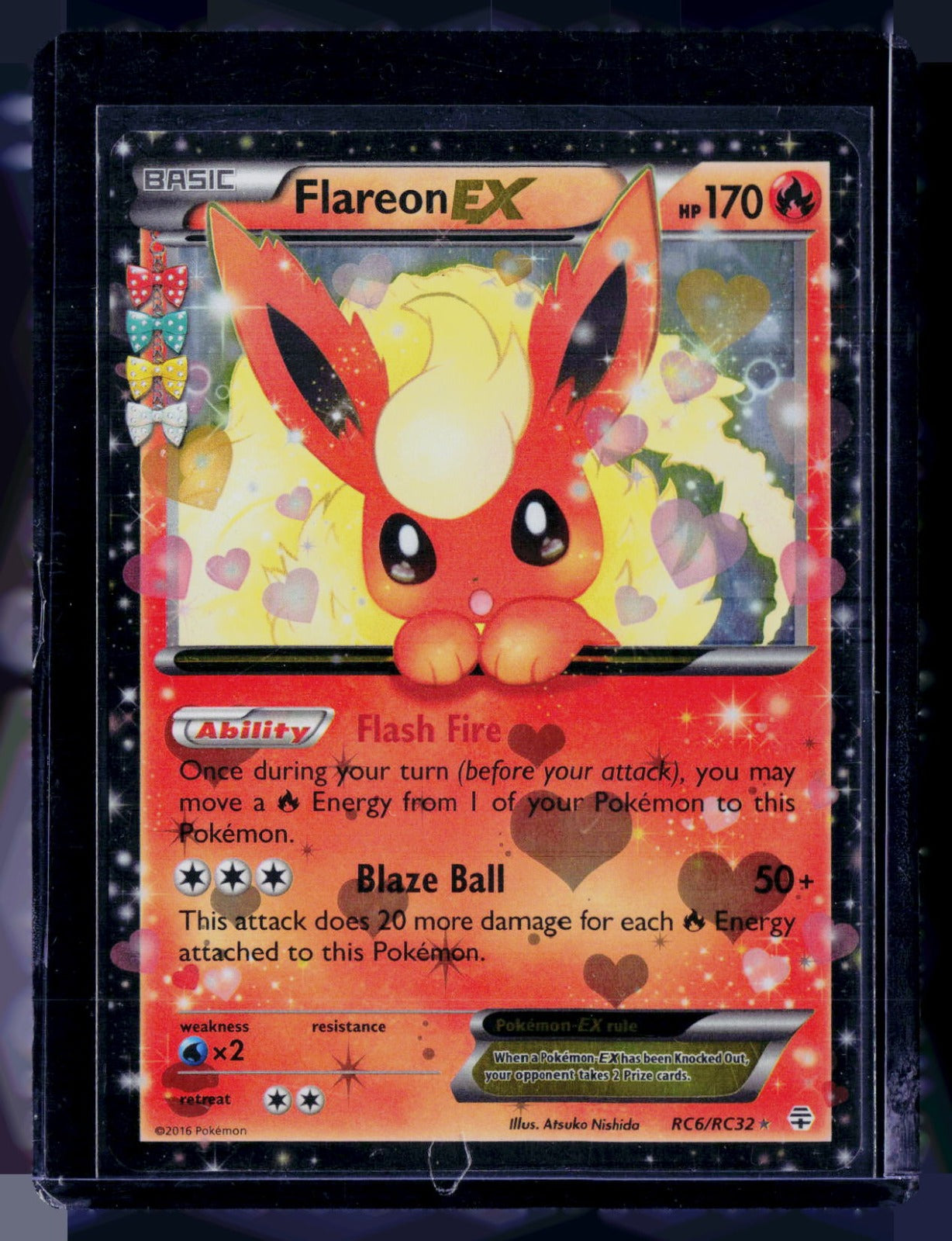 Flareon EX rc6 GEN Holo NM