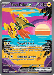Tapu Koko ex Special Illustration Rare SV04: Paradox Rift 247/182 NM
