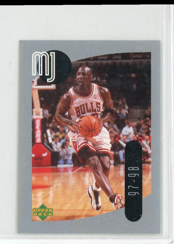 1998 Upper Deck Sticker Michael Jordan 49