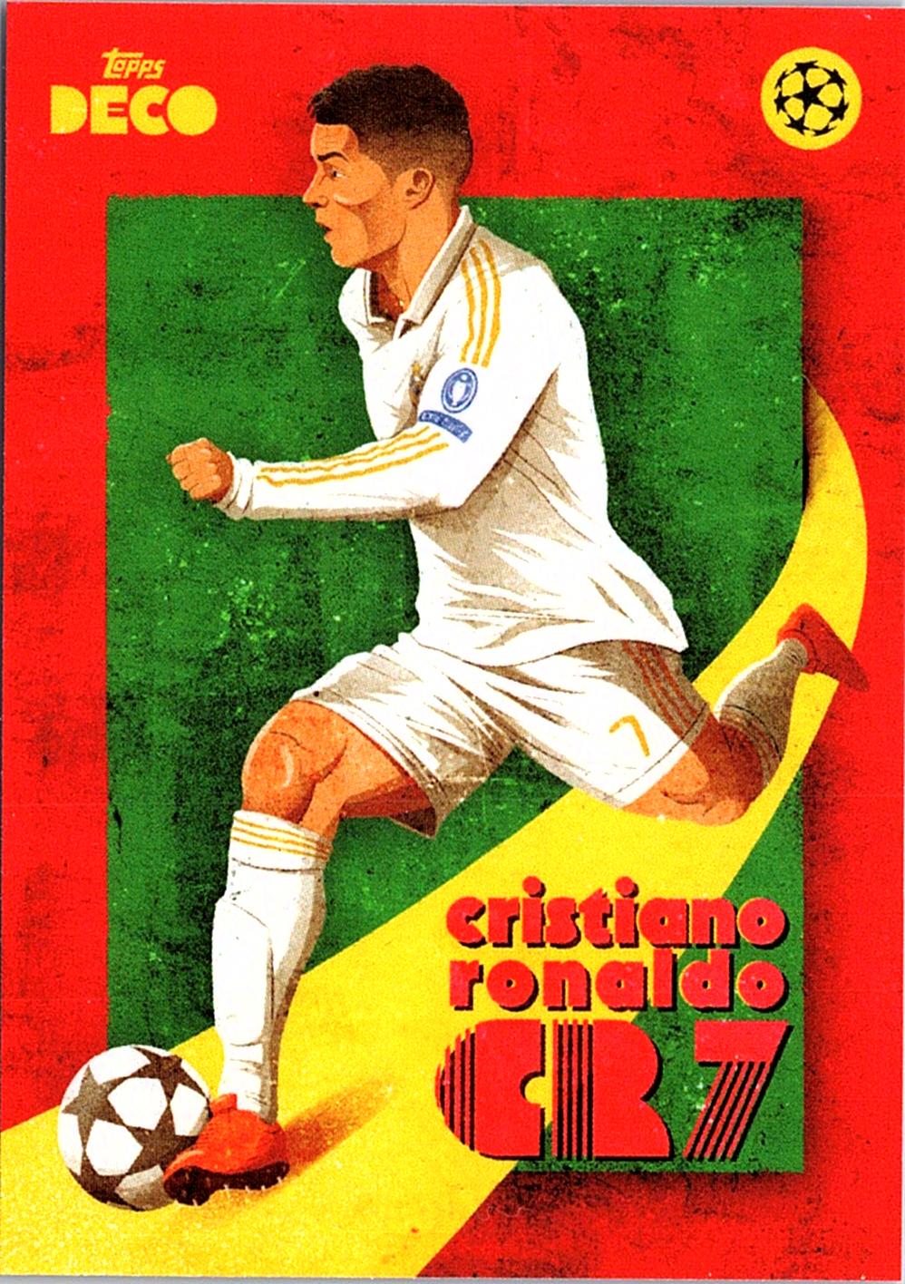 2023-24 Topps Deco UEFA Club Competitions - Artistry #NNO Cristiano Ronaldo