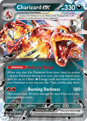 Charizard ex Double Rare SV: Paldean Fates 054/091 NM