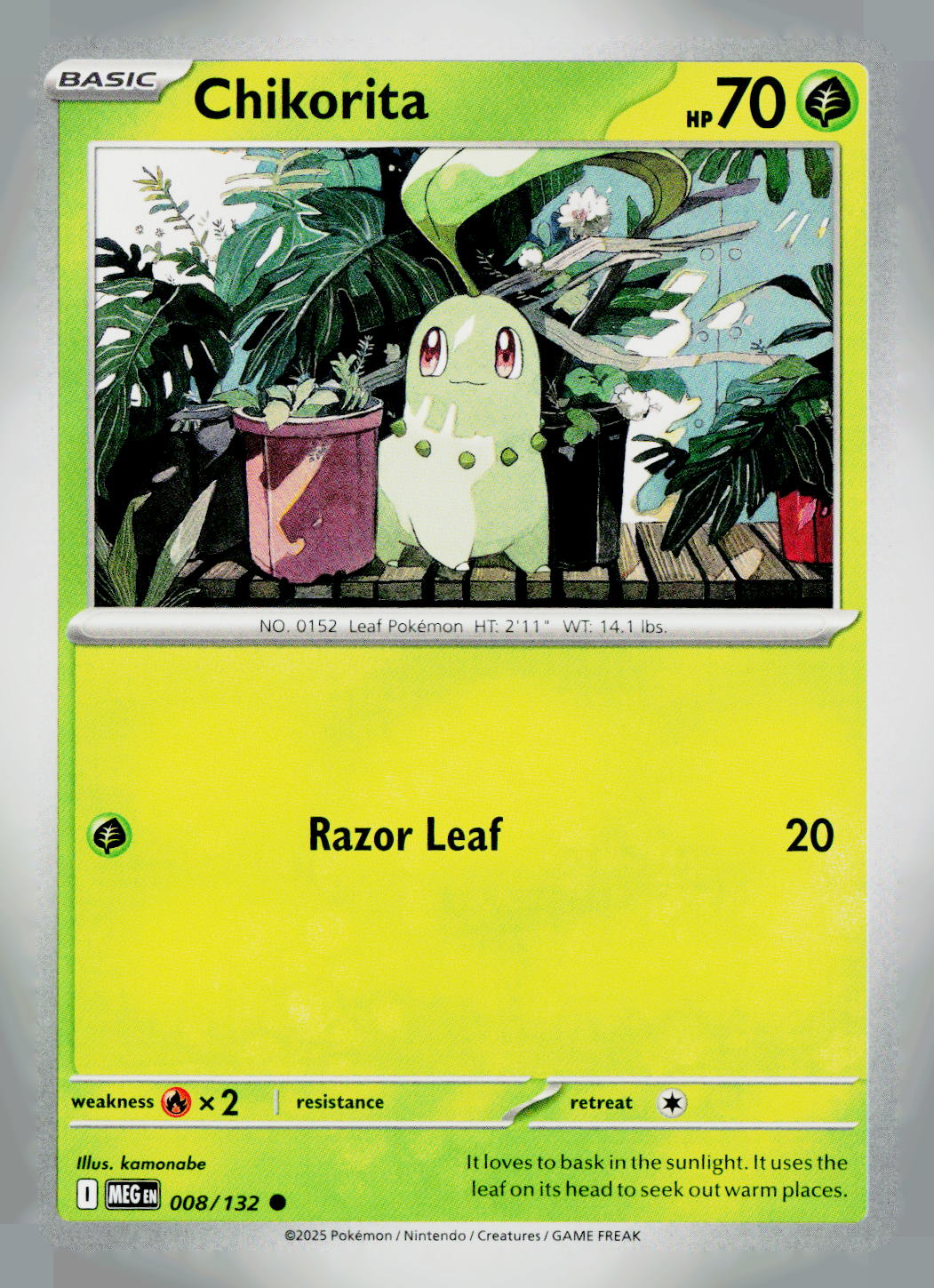 Chikorita MEG 008/132 NM