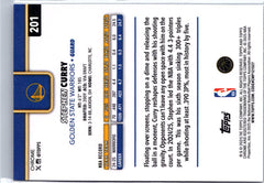 2025-26 Topps Chrome #201 Stephen Curry X-Fractor