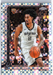 2025-26 Topps Chrome #252 Dylan Harper X-Fractor