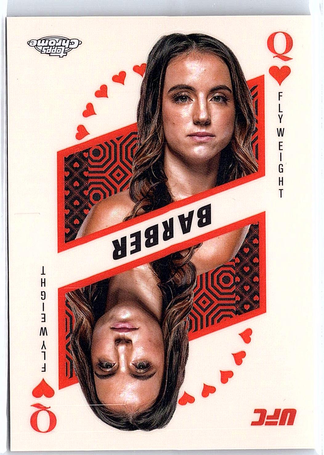 2025 Topps Chrome UFC #KAQ-18 Maycee Barber Kings and Queens