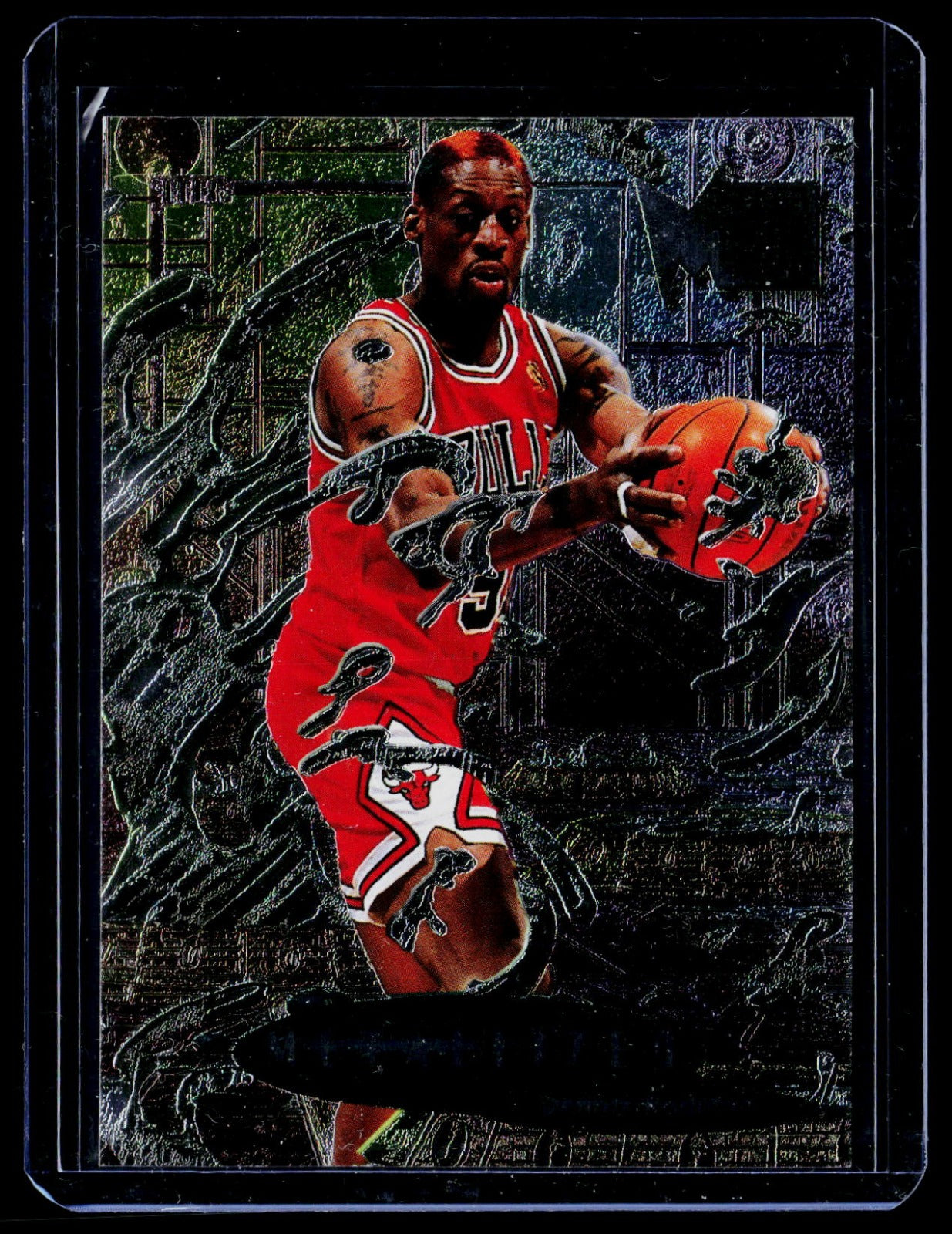 1996-97 Metal Dennis Rodman 231 Basketball Chicago Bulls