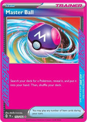 Master Ball TEF Holo NM