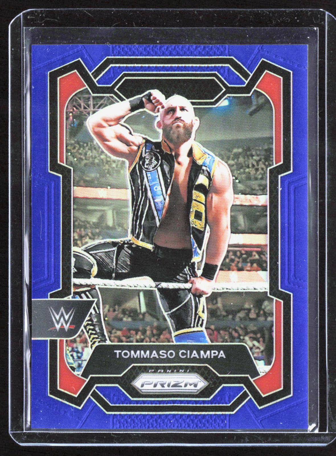 2024 Panini Prizm WWE - Blue Prizms Tommaso Ciampa 125 /199 Wrestling