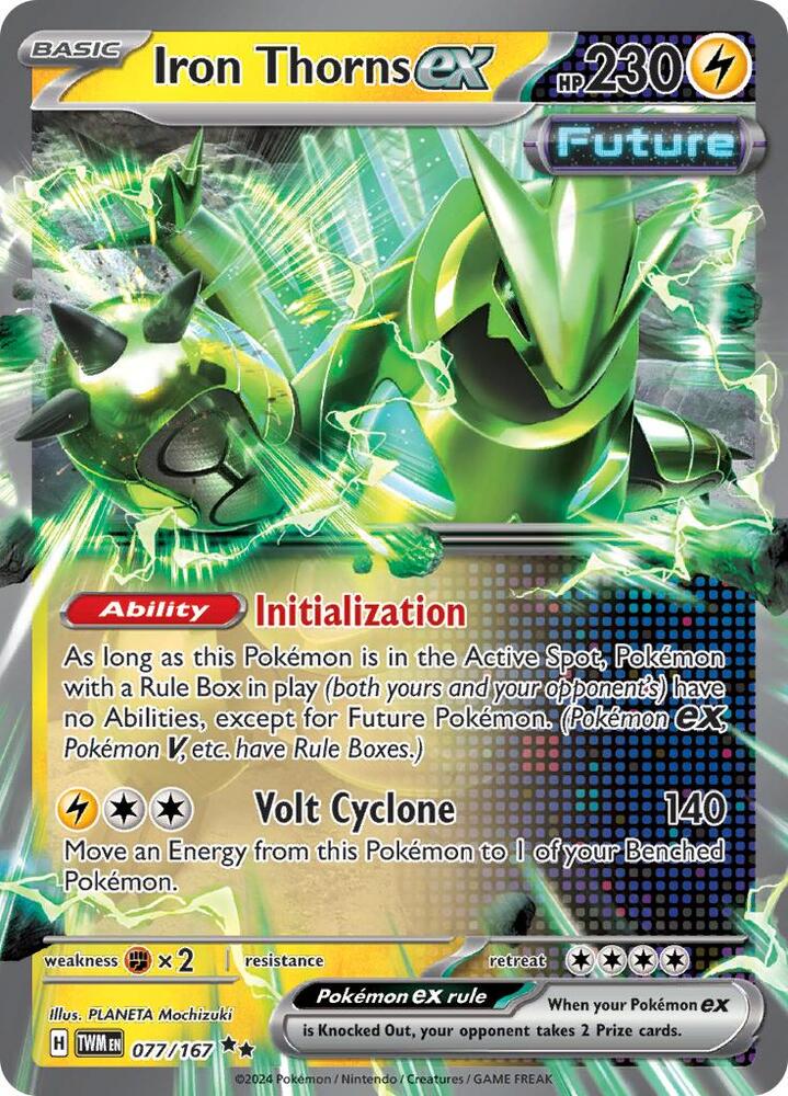 Iron Thorns ex TWM Holo NM