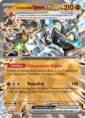 Cornerstone Mask Ogerpon ex TWM Holo NM