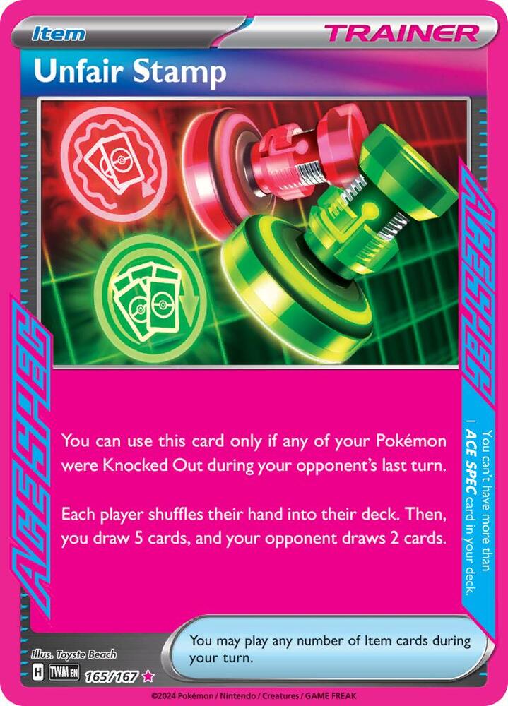 Unfair Stamp TWM Holo NM
