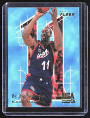 1996 Fleer USA Karl Malone 13 Basketball USA
