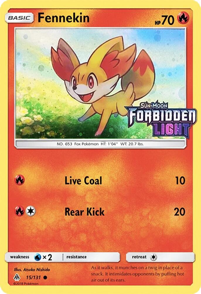 Fennekin - (Toys R' Us Promo) Promo SM Promos 15/131 NM