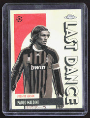 2025-26 Topps Chrome UEFA Club Competitions - Last Dance Paolo Maldini LD-11