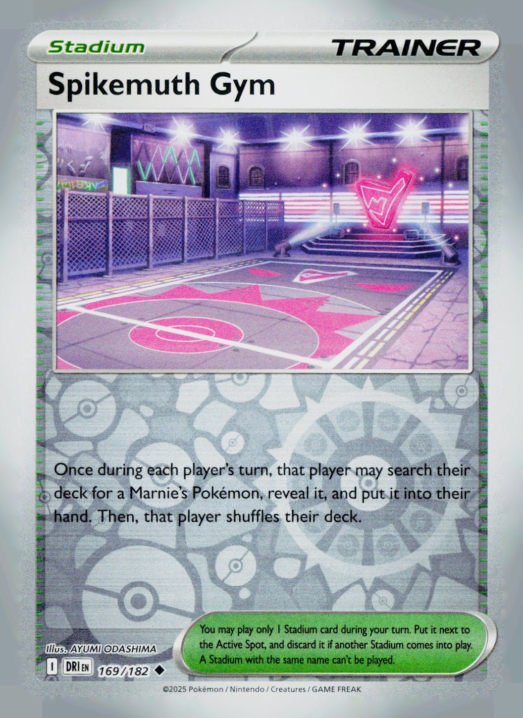 Spikemuth Gym DRI 169/182 Reverse Holo NM