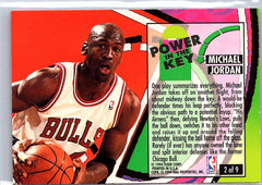 1993-94 Ultra #2 Michael Jordan Power in the Key