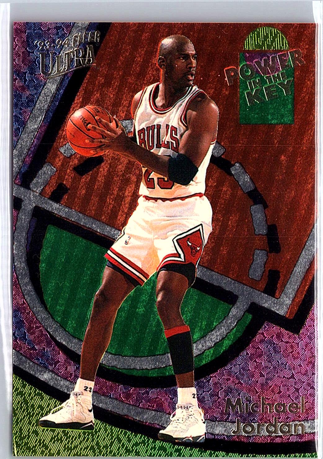 1993-94 Ultra #2 Michael Jordan Power in the Key