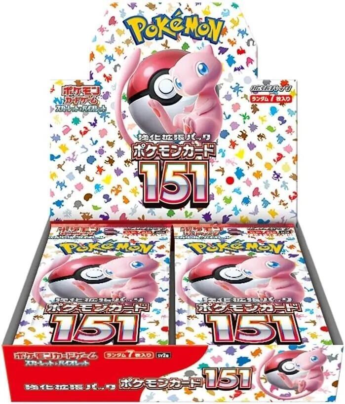 151 Booster Box SV2a - Japanese Pokemon TCG