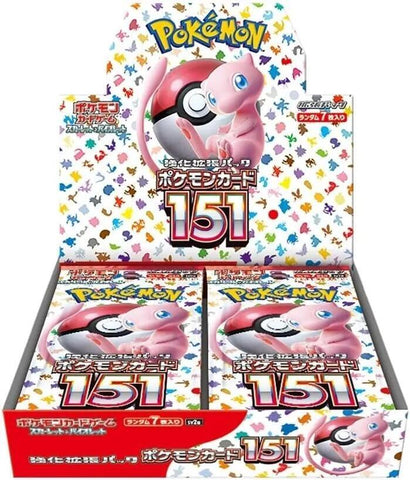 151 Booster Box SV2a - Japanese Pokemon TCG