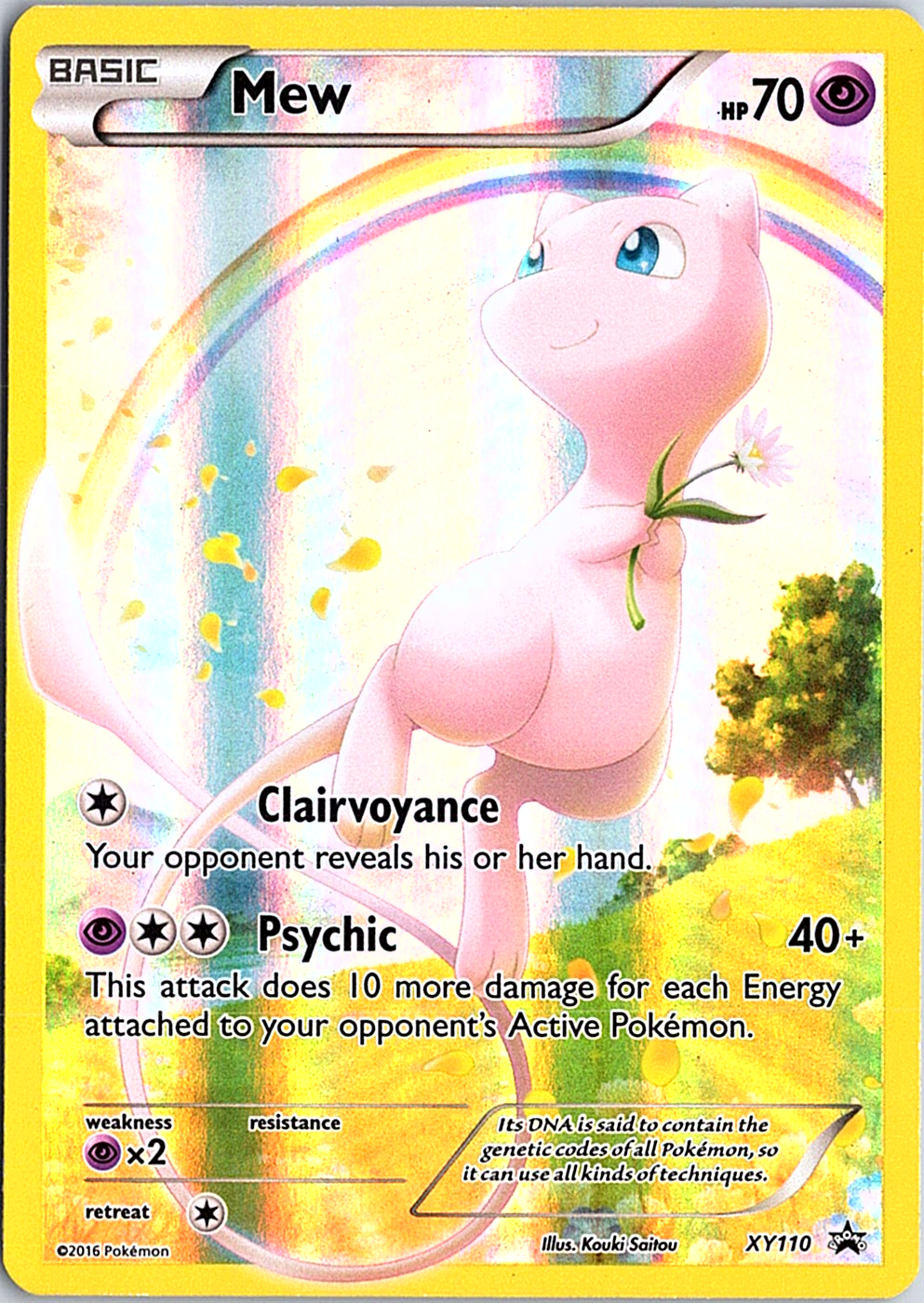 Mew Promo XY Promos XY110 NM