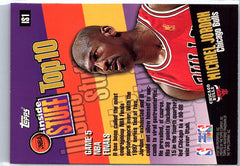 1997-98 Topps #IS1 Michael Jordan NBA Inside Stuff Top 10