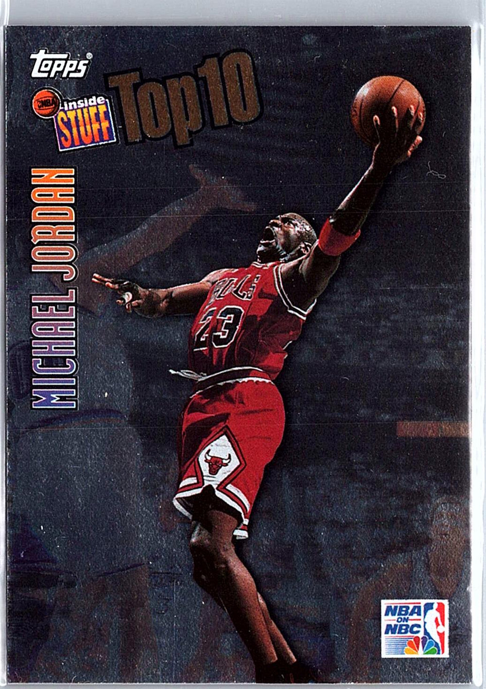 1997-98 Topps #IS1 Michael Jordan NBA Inside Stuff Top 10