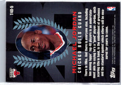1997-98 Topps Chrome #T40-5 Michael Jordan Topps 40