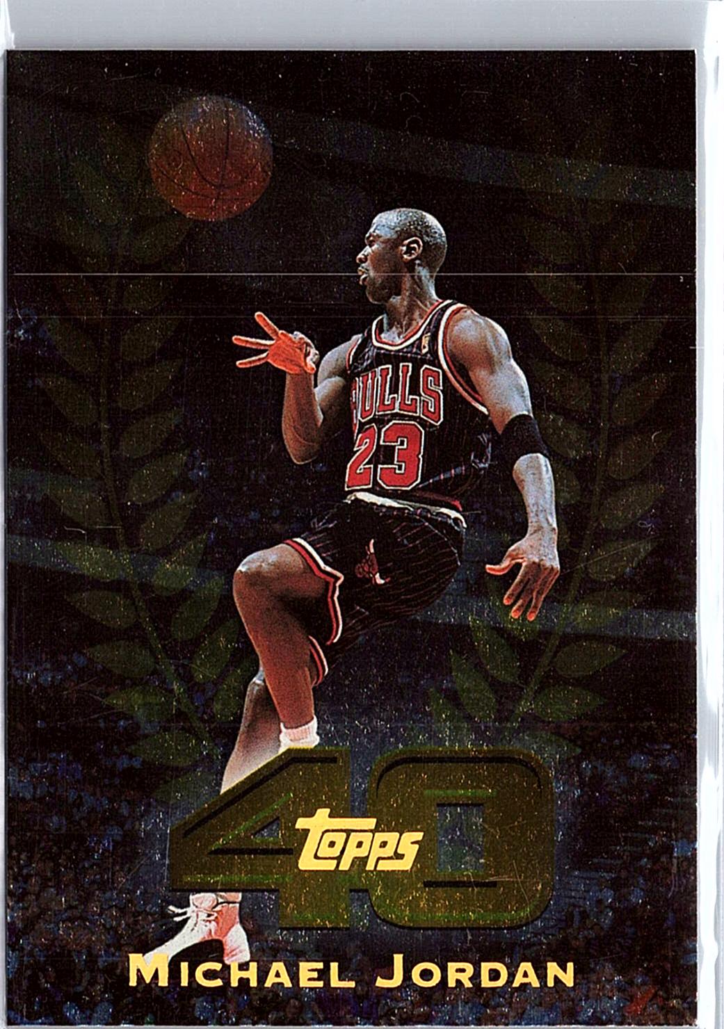 1997-98 Topps Chrome #T40-5 Michael Jordan Topps 40