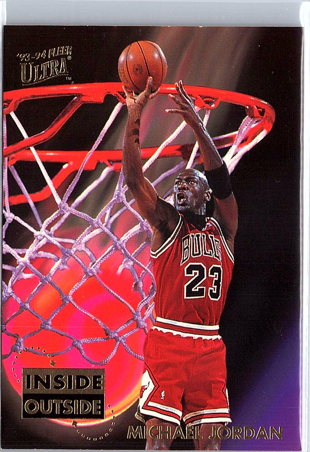 1993-94 Ultra #4 Michael Jordan Inside Outside