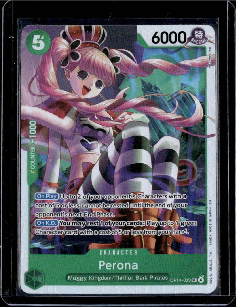 Perona Foil The Azure Sea's Seven OP14-033 NM
