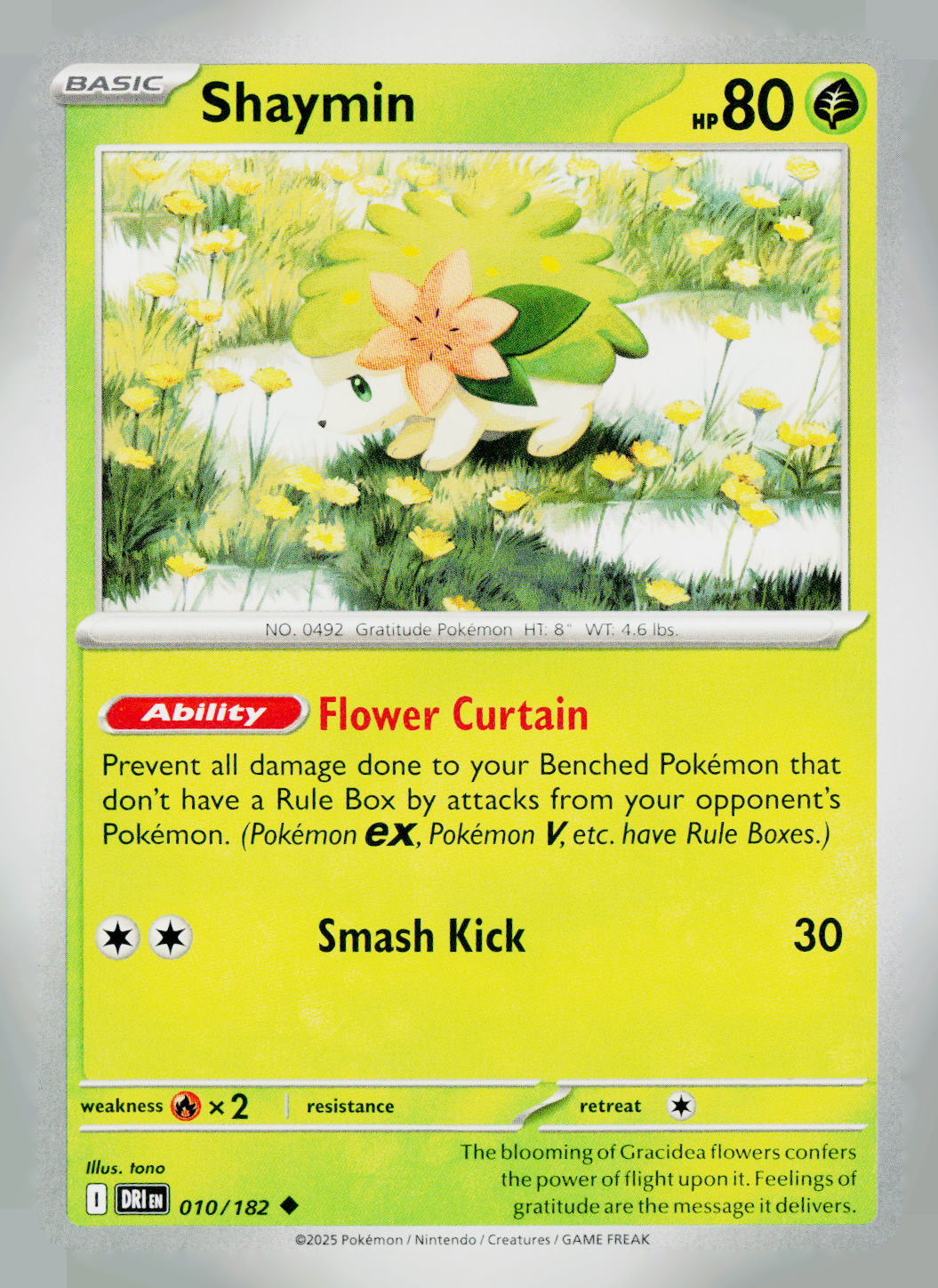Shaymin DRI 010/182 NM