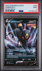 2022 Pokemon Sword & Shield Intro Deck #094 Umbreon V Intro Deck PSA 9