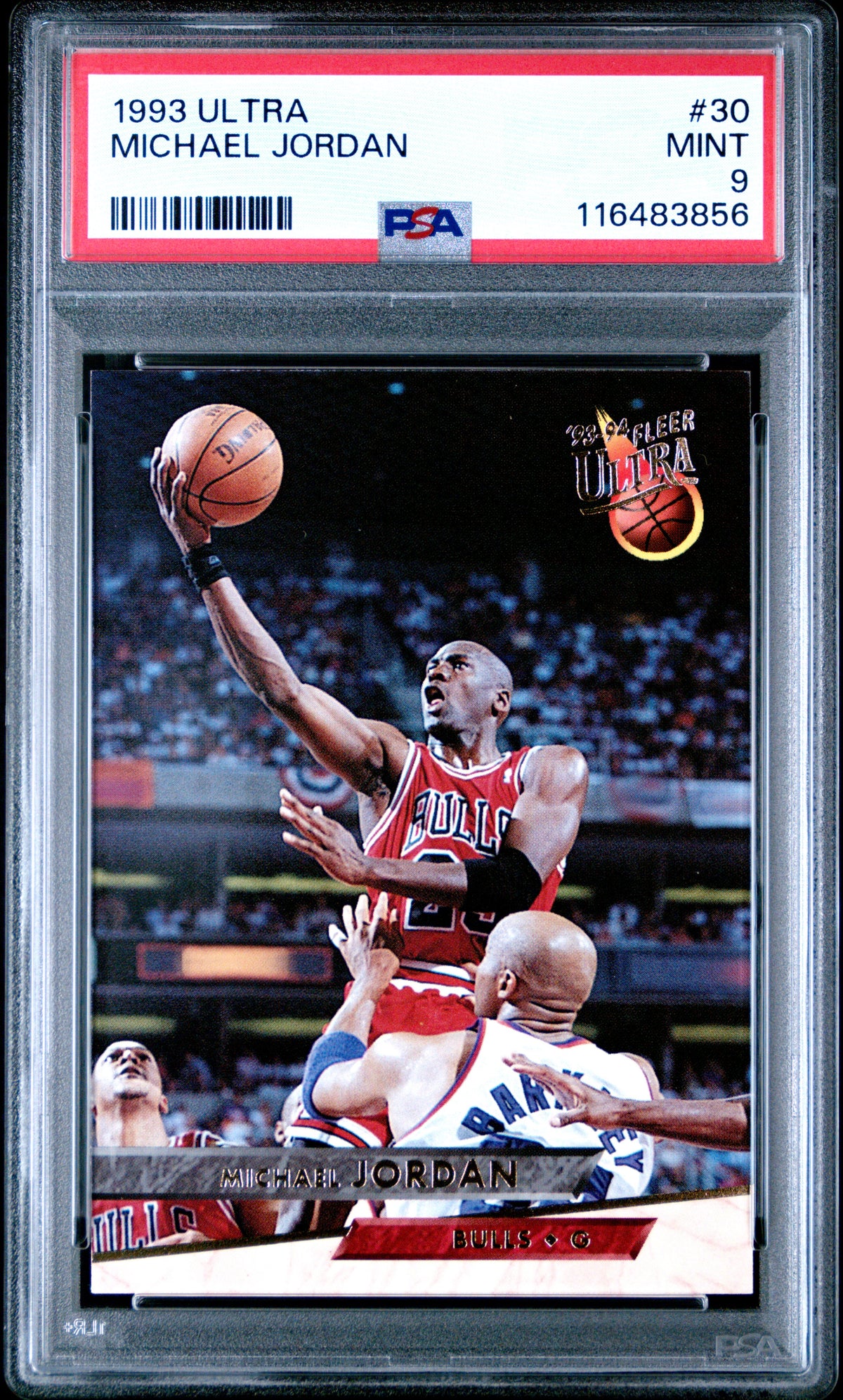 1993 Ultra #30 Michael Jordan PSA 9