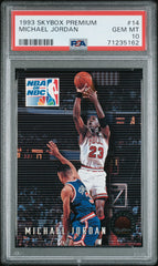 1993 Skybox Premium #14 Michael Jordan PSA 10